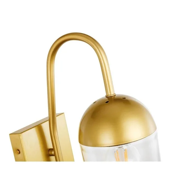 Ivy Terrace Matteo 1-Light Brass Wall Sconce - Size: White LD6172BR