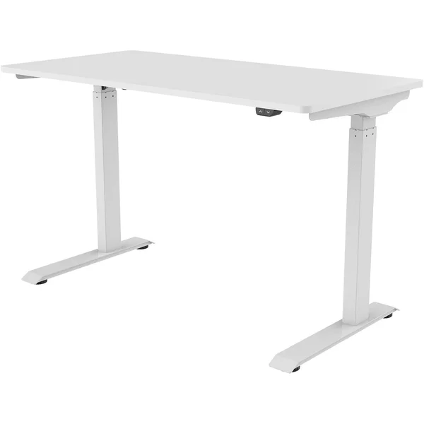 FlexiSpot Vici 48x22W Quick-Install Height-Adjustable Desk - White