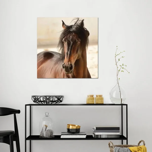 Tony Stromberg Painting Canvas Print - Casanova ( Animal Art > Farm Animals > Horses art)