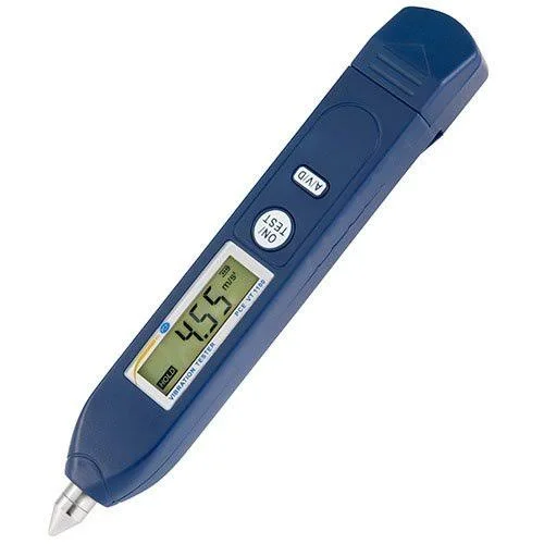 PCE Instruments Pocket Vibration Meter PCE-VT 1100 to Measure Vibration Velocity in Machines and Installation