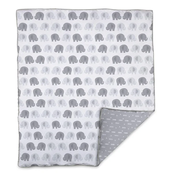 Bailey Elephant Crib Comforter Lolli Living