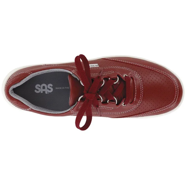 SAS Women's Sporty Lux Sneaker Ruby Perf Leather 12 N
