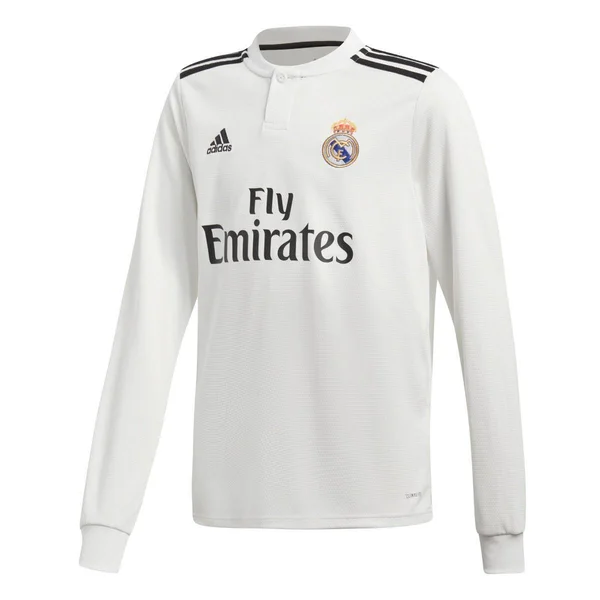 Adidas Youth Real Madrid Home 18/19 LS Jersey Large