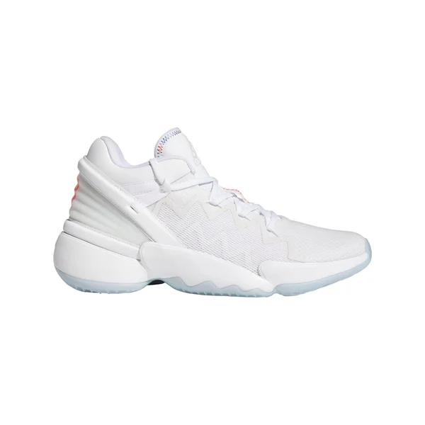 Adidas D.O.N. Issue #2 - Mens Basketball Shoes - White/Cream White/Scarlet - Size 8.5
