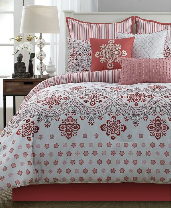 White Birch Alba 7 Piece Comforter Set - King