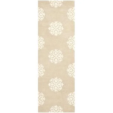 Alcott Hill Marcello Beige/Ivory Area Rug - Size: Runner 2&6 inch x 10&