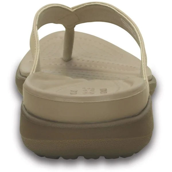 Crocs Women's Capri V Flip Flop Sandal - Size: 7 M, Brown