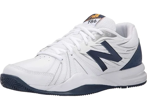 New Balance 786v2 White/Blue Men's Tennis Shoes Size 13