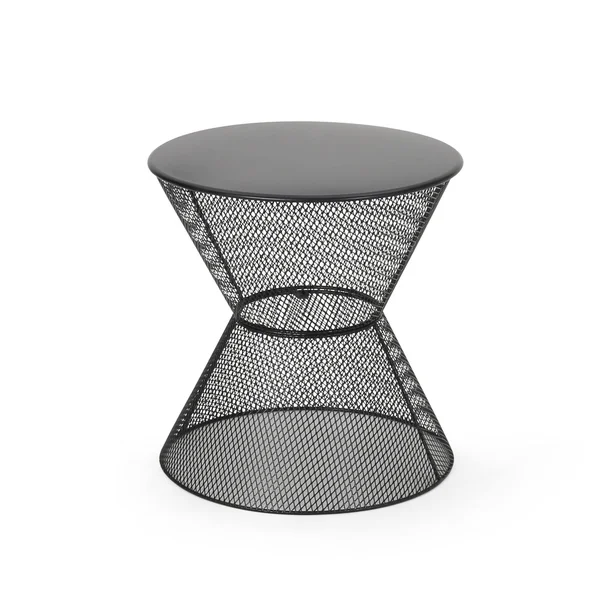 Nevada Iron Modern Side Table Matte Black - Christopher Knight Home