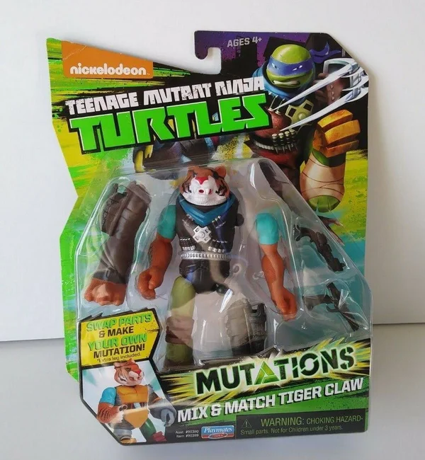 Teenage Mutant Ninja Turtles Mix N Match Action Figure - Tiger Claw