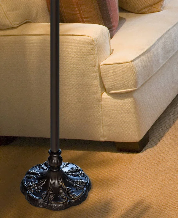 Dale Tiffany TF16085 Josef Tiffany Floor Lamp, Antique Bronze
