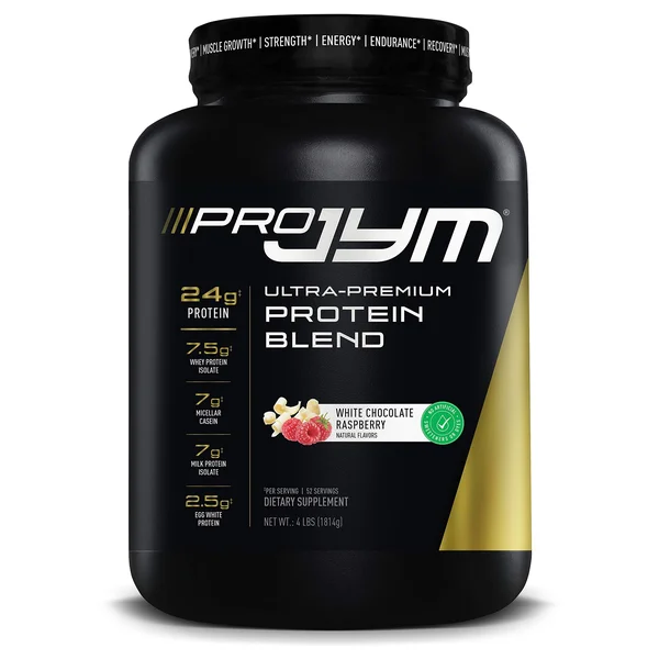 Pro JYM Protein - Natural White Chocolate Raspberry - 4 lb(s).
