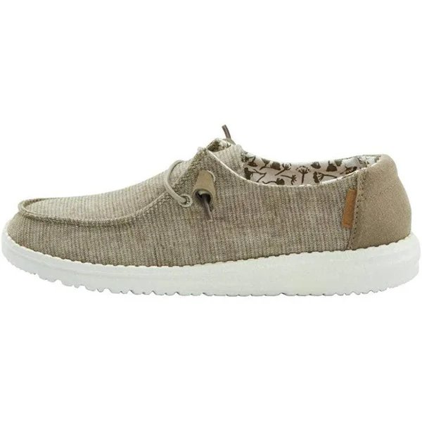 Hey Dude Women's Wendy Chambray, Sage, 8