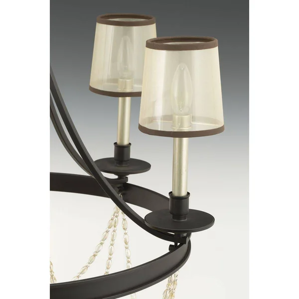 Progress Lighting P400005-020 Allaire Eight-Light Chandelier