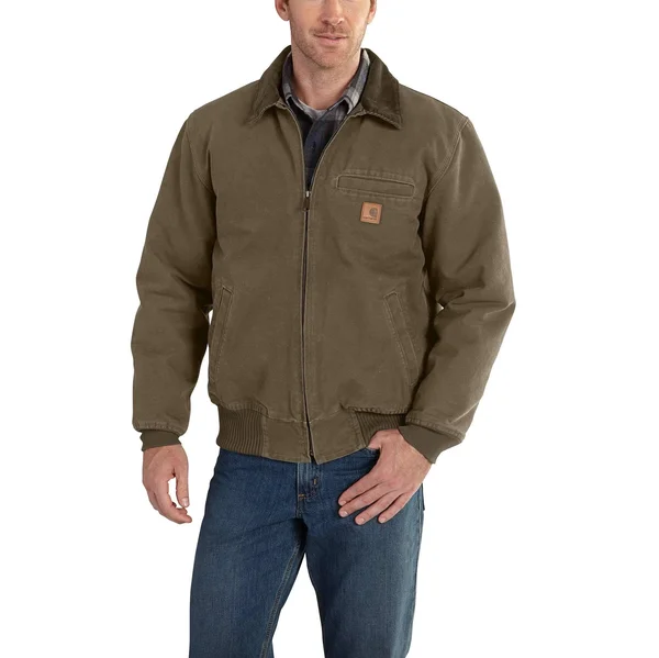 Carhartt Men's Bankston Jacket Light Brown, Small - Men's Work Jackets at Academy Sports
