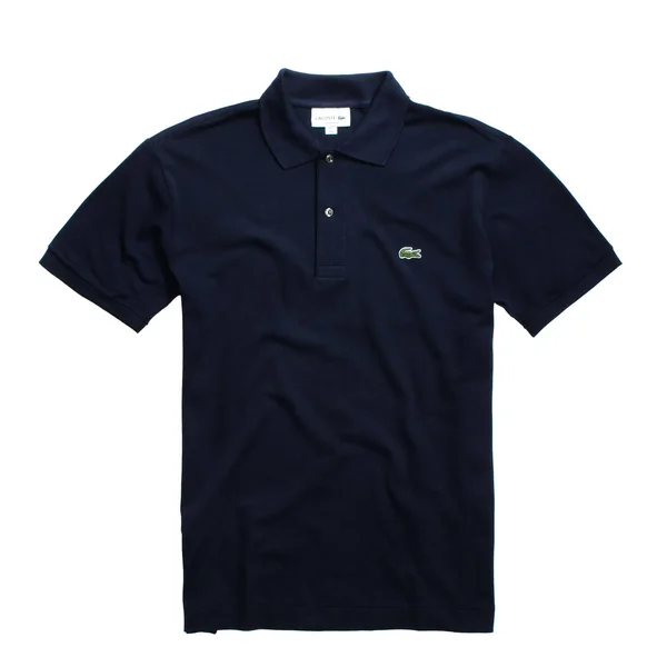 Lacoste Men Navy Blue Classic Fit Polo Shirt - L