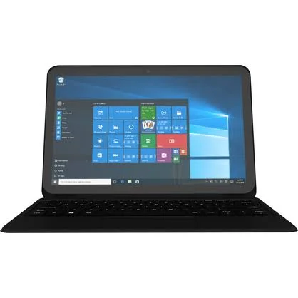 Ematic 11.6 inch IPS Touchscreen Detachable Laptop with Magnetic Full-Size Keyboard and Windows 10 - 2GB Ram, 64GB Storage (ewt13