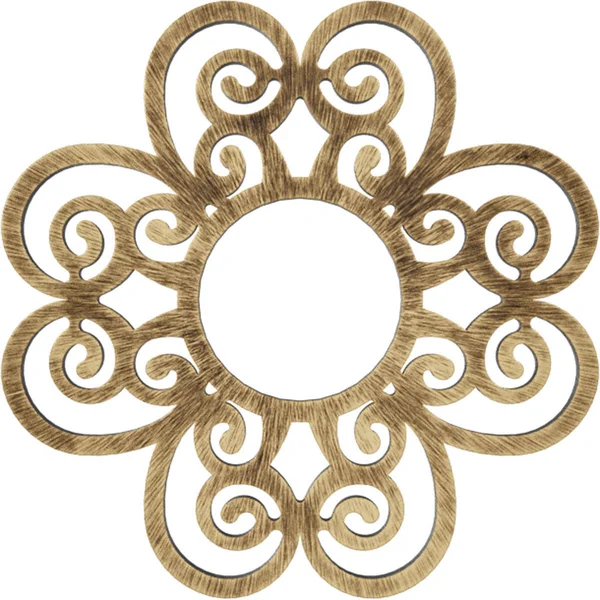 Ekena Millwork CMPP26COABS 26x22OD x 8 7/8x22ID x 3/4x22P Cohen Architectural Grade PVC Pierced Ceiling Medallion, Antiqued Bras