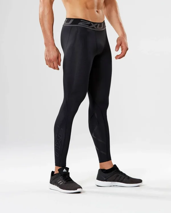2XU Accelerate Compression Tights - Men's Black/Nero, S