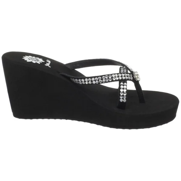 Yellow Box Gateway Women's Black Sandal 10 M