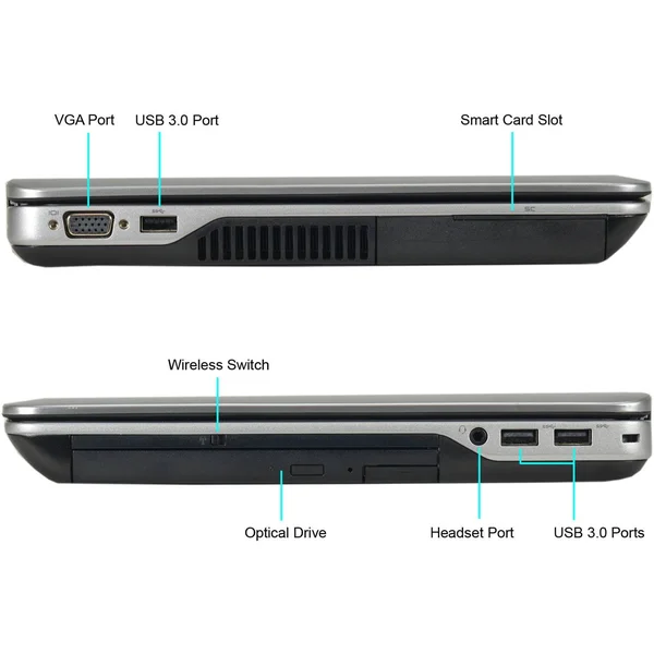 Refurbished Dell E6440 14x22 Laptop Windows 10 Pro Intel Core i7-4600M Processor 8GB Ram 750GB Hard Drive