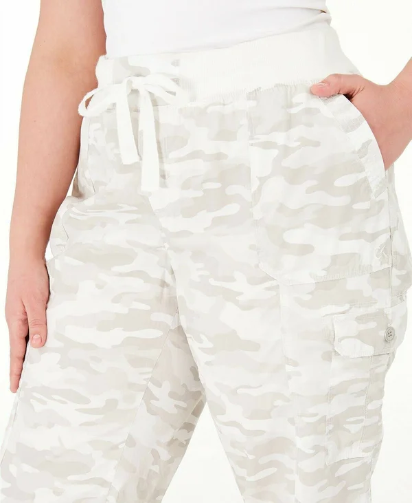 Calvin Klein Womens Performance Plus Size Jogger Pants 2x Bnwts Camo Print