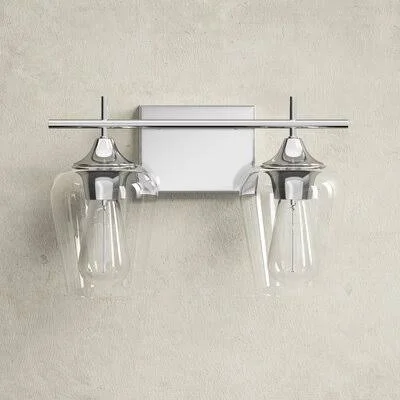 Keener Dimmable Vanity Light Birch Lane Finish: Polished Chrome - Number of Lights: 4
