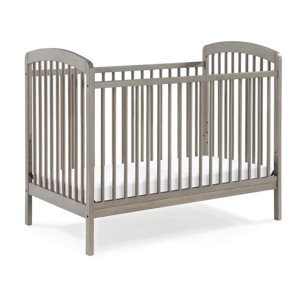 Baby Relax DL8101B3 Mydland 3-in-1 Convertible Crib Coastal Gray