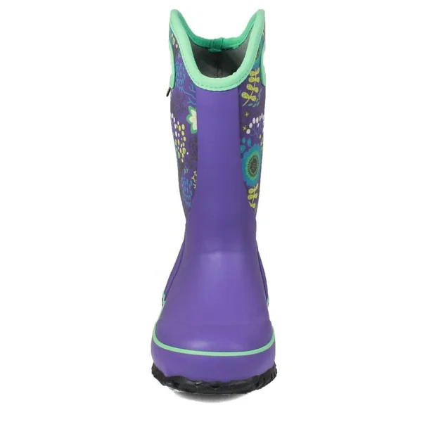 BOGS Slushie Reef - Girls 8 Toddler Purple Boot Medium
