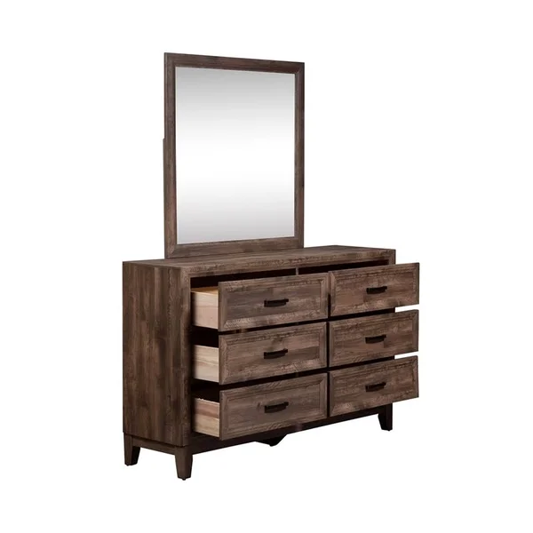 Liberty Furniture Ridgecrest Dresser and Mirror
