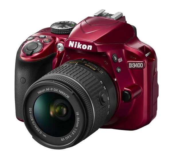 Nikon Digital Camera D3400 AF-P 18-55 VR Lens Kit Red from Japan