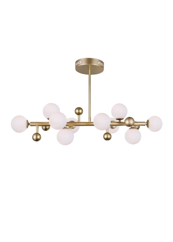 CWI Lighting 1125P36-10-268 Element 10 Light Chandelier with Sun Gold Finish