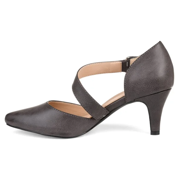 Journee Collection Women's Tillis Pumps - Silver