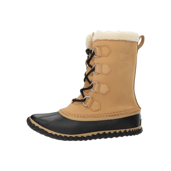 Sorel Women's Caribou Slim Boot curry/black