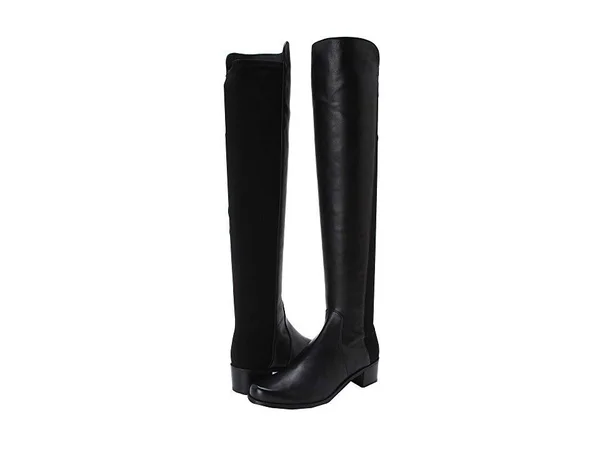 Stuart Weitzman Reserve Leather Over-The-Knee Boot - Women's, Size: 11, Black