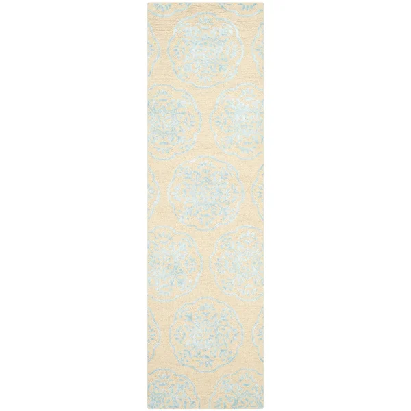 Safavieh Bella BEL711C Beige - Turquoise Rug 2&3x22 x 8& Runner