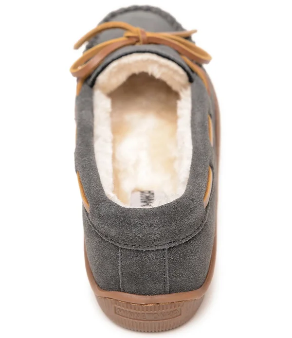Minnetonka Pile Lined Hardsole - Tan