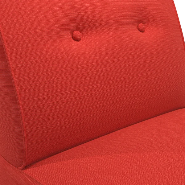 Domesis Granada Slipper Chair Orange Linen