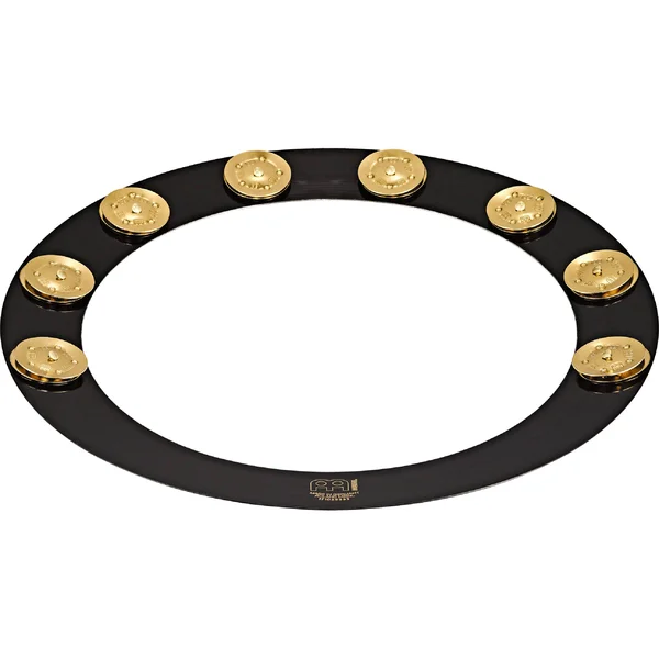 Meinl Backbeat Pro Tambourine with Brass Jingles, 13x22