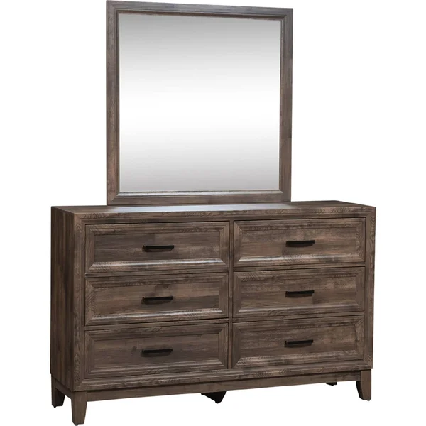 Liberty Furniture Ridgecrest Dresser and Mirror