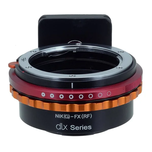 Fotodiox DLX Lens Mount Adapter - Nikon Nikkor F Mount G-Type D/SLR Lens to Fujifilm X-Series Mirrorless Camera Body, with Long