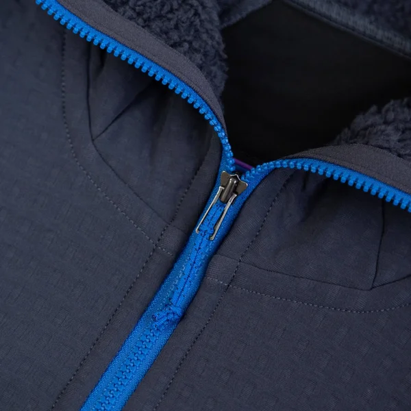 Smolder Blue Patagonia Men's R2 TechFace Hoody - M