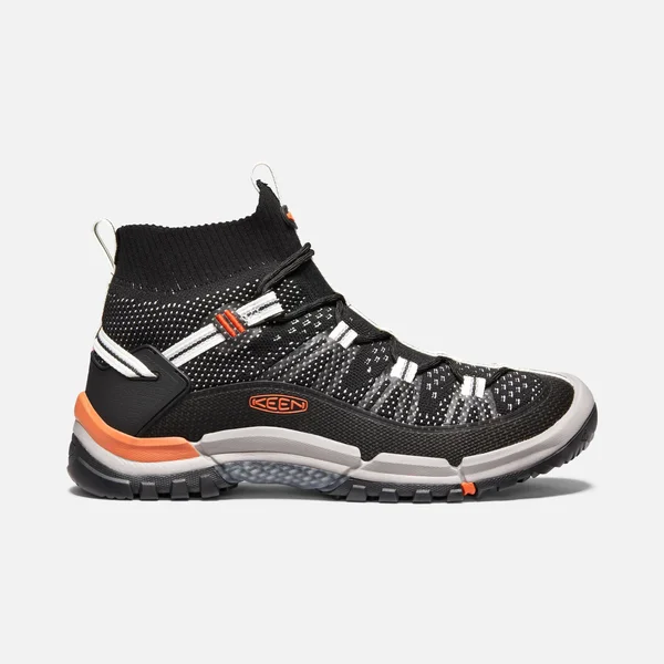 Keen Targhee Evo Mid Hiking Boot - Men's Black/Flame - 10.0