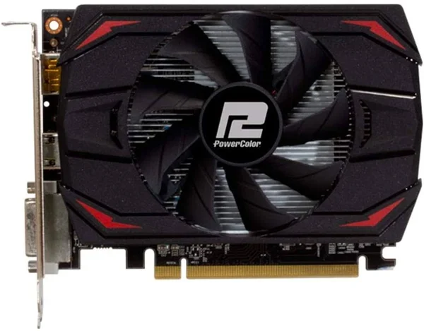 POWERCOLOR AMD Radeon RX 550 Single-Fan 4GB GDDR5 PCIe 3.0 Graphics Card