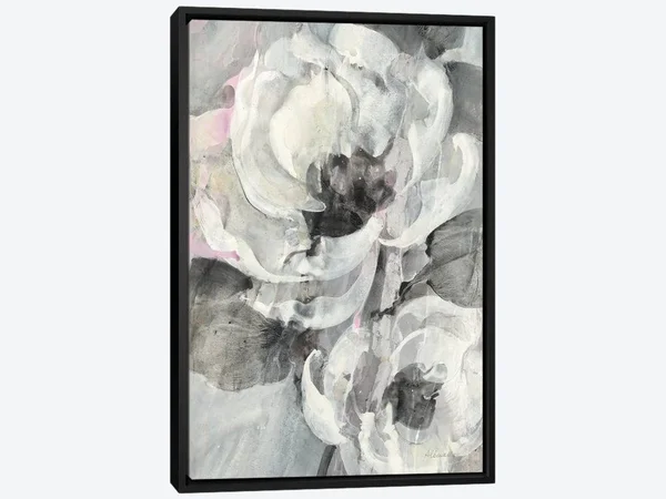 Framed Canvas Art - White Delight II by Albena Hristova ( Floral & Botanical > Flowers art)