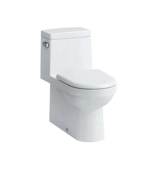 Laufen H8239530002511 Pro 28 1/8 inch Dual Flush Floor Mount Elongated Water Closet Bowl - White