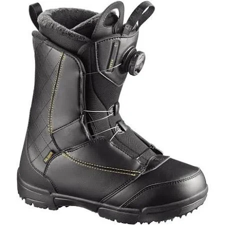 Salomon Pearl Boa Women's Snowboard Boots Black/Grape Juice 5