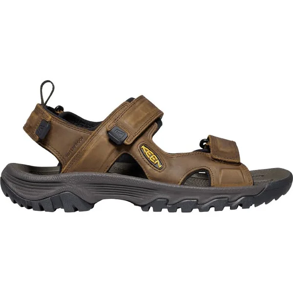 Keen Men's Targhee III Open Toe Sandal (9.5 Bison/Mulch)