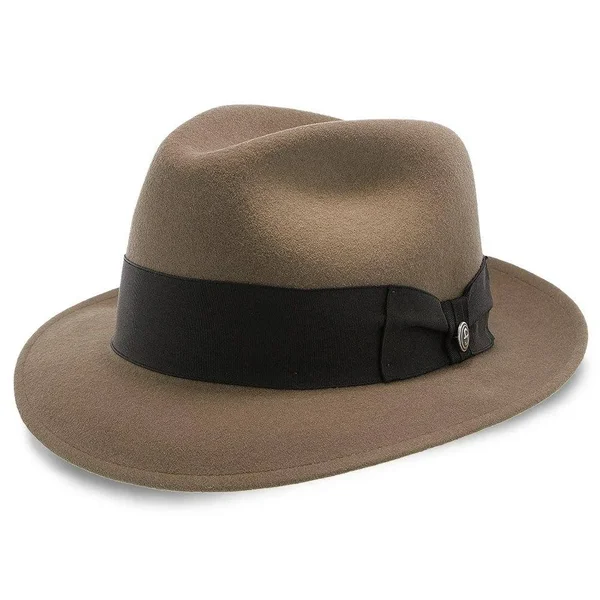 Stetson Frederick Wool Fedora - Mink