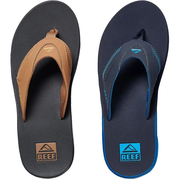 Reef Fanning Sandals - Ocean Blue 9